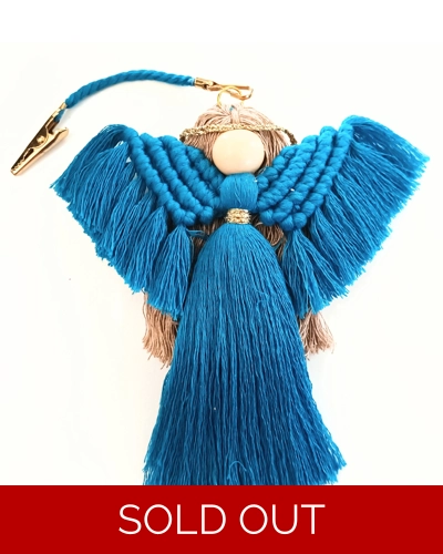 Handmade Macrame Angel